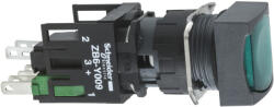 Schneider Electric Schneider XB6CF3B5B Harmony XB6 Ø16 komplett világító nyomógomb, zöld (XB6CF3B5B)