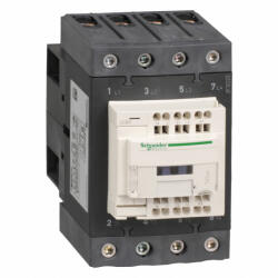 Schneider Electric Schneider LC1DT60A3BD 4 pólusú Everlink mágneskapcsolóAC1 415V 60Arugós sorkapoccsal 24V DC (LC1DT60A3BD)