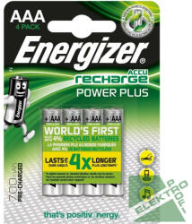 Energizer Accu Recharge 4AAA 800mAh Akku micro BL4 (4 db/csomag) (ENG HR03 800MAH BL4)
