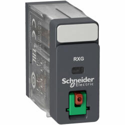 Schneider Electric Schneider RXG21P7 Zelio RXG Interfész relé, 2CO, 5A, 230VAC, tesztgomb (RXG21P7)