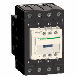 Schneider Electric Schneider LC1DT60AM7 4 pólusú Everlink mágneskapcsoló AC1 415V 60 A, 220V AC 50/60Hz (LC1DT60AM7)