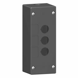 Schneider Electric Schneider XALG03 Harmony XALG tokozat, 3 kivágás, durva környezetbe, fekete (XALG03)