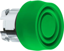 Schneider Electric Schneider ZB4BP3S Harmony fém nyomógomb fej, Ø22, visszatérő, színes gumisapkás, zöld (ZB4BP3S)