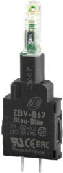 Schneider Electric Schneider ZBVB57 Harmony jelzőlámpa világító modul, LED, 24VAC/DC, narancssárga, tűs csatlakozó (ZBVB57)