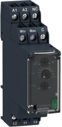 Schneider Electric Schneider RM22LG11MT Zelio Control folyadékszint-figyelő relé, 8A, mérési tartomány: 5, 100kOhm (RM22LG11MT)