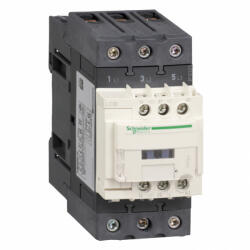 Schneider Electric Schneider LC1D50ALE7 3 pólusú Everlink mágneskapcsoló (AC3, 400V 50A), 208V AC 50/60Hz (LC1D50ALE7)