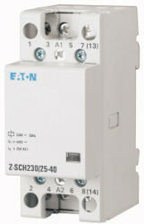Eaton Industries EATON 248853 Z-SCH230/40-22 Mágneskapcsoló 40A 230V 2 záró+2 nyitó (248853)