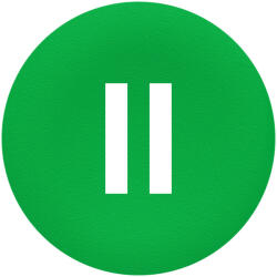 Schneider Electric Schneider ZBA336 Harmony Ø22 nyomógomb zöld tető jelölt II (ZBA336)