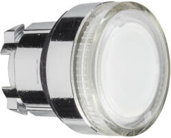 Schneider Electric Schneider ZB4BW37 Harmony fém világító nyomógomb fej, Ø22, visszatérő, BA9s izzóhoz, színtelen (ZB4BW37)