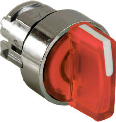 Schneider Electric Schneider ZB4BK1343 Harmony fém világító választókapcsoló fej, Ø22, 3 állású, piros (ZB4BK1343)