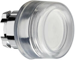 Schneider Electric Schneider ZB4BW513 Harmony fém világító nyomógomb fej, Ø22, védősapkás, beépített LED-hez, fehér (ZB4BW513)