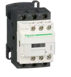 Schneider Electric Schneider LC1D09T7 AC mágneskapcsoló, 4kW/9A (400V, AC3), csavaros csatlakozás, 1Z+1NY (LC1D09T7)