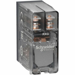 Schneider Electric Schneider RXG25BD Zelio RXG Interfész relé, 2CO, 5A, 24VDC (RXG25BD)