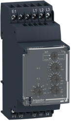 Schneider Electric Schneider RM35BA10 Zelio Control szivattyúvezérlő relé, 1f-3f, 1CO, 5A, 208…480VAC vagy 230VAC (RM35BA10)