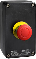 Schneider Electric Schneider XAWG188EX Harmony XAWF ATEX D tokozott vészleállító, gombafejű 40mm, kulccsal oldható, 2NC (XAWG188EX)