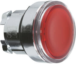 Schneider Electric Schneider ZB4BA48 Harmony fém nyomógomb fej, Ø22, visszatérő, címkézhető tetővel, piros (ZB4BA48)
