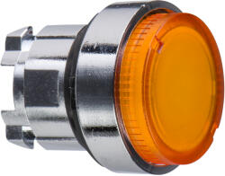 Schneider Electric Schneider ZB4BW153 Harmony fém világító nyomógomb fej, Ø22, visszatérő, LED-es, kiemelkedő, narancssárga (ZB4BW153)