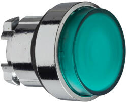 Schneider Electric Schneider ZB4BW133 Harmony fém világító nyomógomb fej, Ø22, visszatérő, LED-es, kiemelkedő, zöld (ZB4BW133)