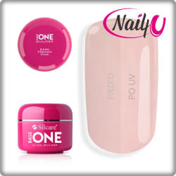  Silcare Base One Egyfázisú Építőzselé - French Pink Dark 50g