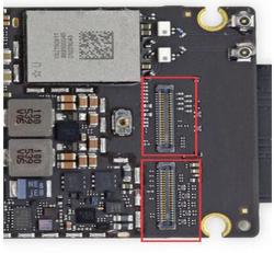 tel-szalk-006654 Apple iPad Pro 12.9 LCD FPC csatlakozó (tel-szalk-006654)