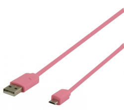 Nedis Micro USB - USB kábel 1m - rózsaszín (CCGP60410PK10)
