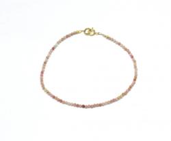 Bratara Rodonit Diametru 56 mm - Margele Rotunde Fatetate - 2x2 mm - Accesorii GF