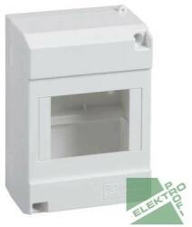 Schneider Electric Schneider 10207 MICRO PRAGMA Kiselosztó, ajtó nélkül, falon kívüli, 6 modul (10207)