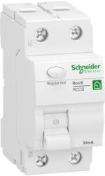 Schneider Electric Schneider R9R02225 RESI9 áram-védőkapcsoló, A osztály, 2P, 25A, 30mA (R9R02225)