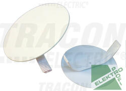 TRACON D60T Dobozfedél rugós, fehér D=69 mm (D60T)