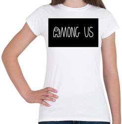 printfashion Among us logo - Női póló - Fehér (3025602)