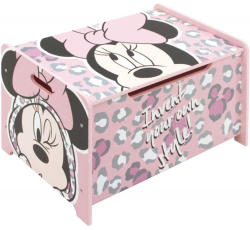 Arditex Ladita din lemn pentru depozitare jucarii Minnie Mouse (WD12894) - caruciorcopii