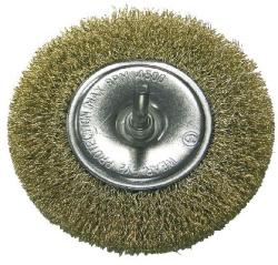 PROLINE Perie sarma alama tip circular cu tija 75mm (32827) - electrostate