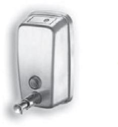 Wama Szappanadagoló rozsdamentes acélból falra szerelhető, 0, 5 literes ipari és szállodai kivitel