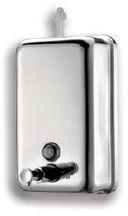 Wama Szappanadagoló rozsdamentes acélból falra szerelhető, 1, 2 literes ipari és szállodai kivitel