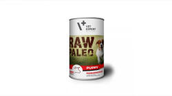 VetExpert Hrana umeda pentru caini, RAW PALEO Puppy, carne de Vita, 400 g
