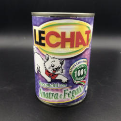 LeChat 400g Kacsahúsos konzerv felnőtt macskák részére