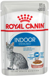 Royal Canin FHN Indoor Sterilised Gravy 12x85g - tenyesztoitap