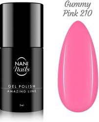 Naní Ojă semipermanentă NANI Amazing Line 5 ml - Gummy Pink