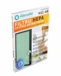 AlecoAir Filtru HEPA cu strat antibacterian pentru dezumificatorul AlecoAir D14 Purify (FILTRUD14-AB)