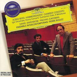 Ensemble Intercontemporain, Pierre Boulez - Berg: Chamber Concerto / Stravinsky: Ebony Concerto; Dumbarton Oaks; 8 Miniatures (CD)