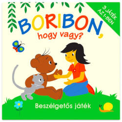 Pagony Boribon, cum ești? joc de comunicare 3-în-1 - în lb. maghiară (270410) Joc de societate