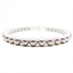 Zarro Design Bratara perle cristal Swarovski® Iredescent Dove