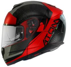 MT Helmets Casca modulara MT Atom SV Adventure A5 rosu mat Pinlock ready