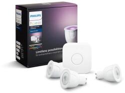 Philips Set de bază Philips Hue WHITE AND COLOR AMBIANCE 3xGU10/6, 5W/230V 2000-6500K (P3205)