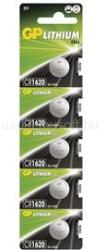 GP Batteries CR1620 lítium gombelem 5db/bliszter (B1570) (B1570)
