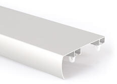 Vásárlás: Gardinia Alu-Front előlapos alumínium karnis - íves előlap  (fehér) - 2 sor egyedi méret (0-3 méterig) (EL01) Karnis, függönyrúd árak  összehasonlítása, Alu Front előlapos alumínium karnis íves előlap fehér 2  sor