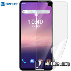 SUNSHINE Hydrogel TPU képernyővédő fólia - Ultra Clear, ÖNREGENERÁLÓ! - 1db, a teljes képernyőt védi - Cubot Max 2