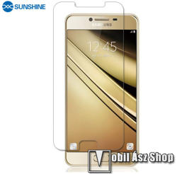 SUNSHINE Hydrogel TPU képernyővédő fólia - Ultra Clear, ÖNREGENERÁLÓ! - 1db, a teljes képernyőt védi - SAMSUNG Galaxy C7 (SM-C7000)