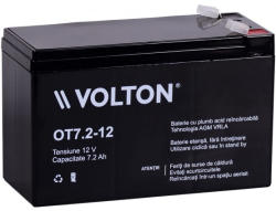 VOLTON Acumulator stationar plumb acid VOLTON 12V 7.2Ah AGM VRLA (OT7.2-12)