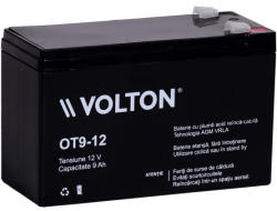 VOLTON Acumulator stationar plumb acid VOLTON 12V 9Ah AGM VRLA (OT9-12)